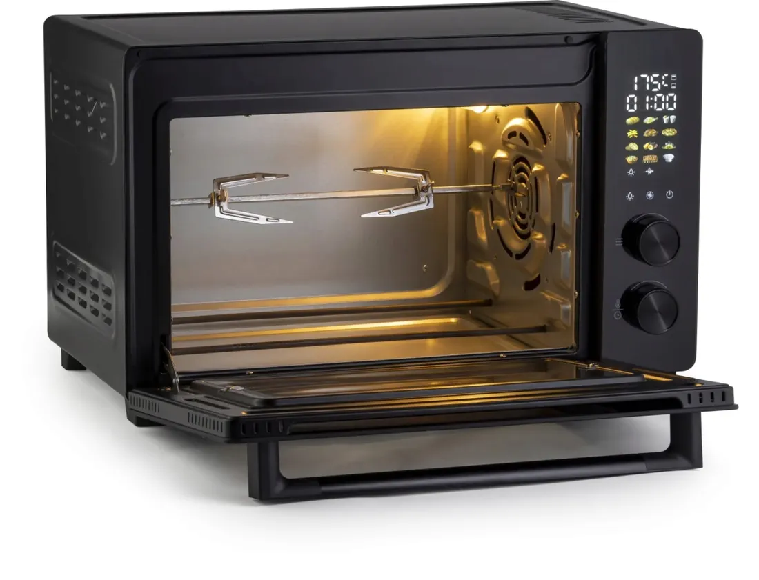 mini-piekarnik-1800w-rozen-termoobieg-30l-12-programow-timer-stan-nowy