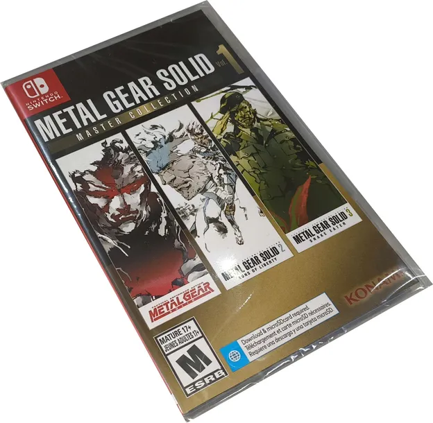 MGS METAL GEAR SOLID: MASTER COLLECTION VOL.1 / NOWA / SWITCH / KARTRIDŻ