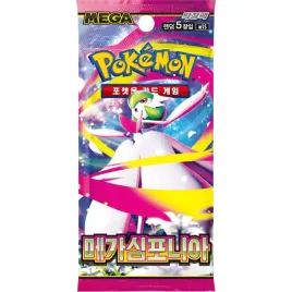 booster-pokemon-tcg-mega-symphonia-5-kart-koreanski-gra-oryginalne-karty