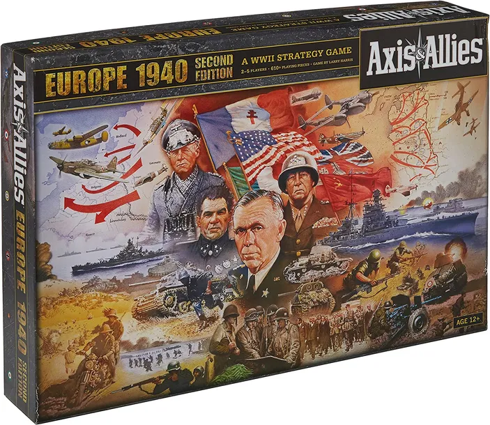 Gra planszowa STRATEGIA Axis & Allies Europe 1940 Second Edition ANGIELSKA