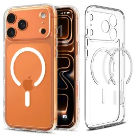 etui-spigen-ultra-hybrid-magsafe-mocne-do-iphone-17-pro-max-przezroczyste