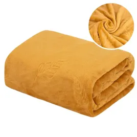 miekki-koc-narzuta-pled-na-lozko-130x170-cm-mikrofibra-soft-zloty-miodowy