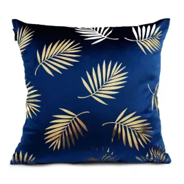 poszewka-na-poduszke-glamour-40x40-velvet-granat-zlote-liscie-salon-kanapa