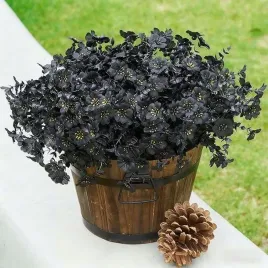 sztuczne-kwiaty-dekoracja-stolu-bukiet-kwiatow-35cm-12szt-kolor-czarny