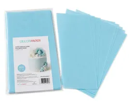 decorpaper-papier-waflowy-cienki-niebieski-a4-100-szt