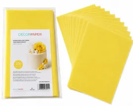 decorpaper-papier-waflowy-cienki-zolty-a4-100-szt