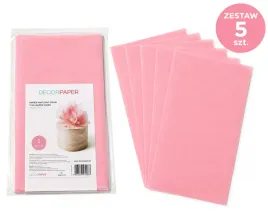 papier-waflowy-cienki-rozowy-decorpaper-a4-03-mm-5-szt