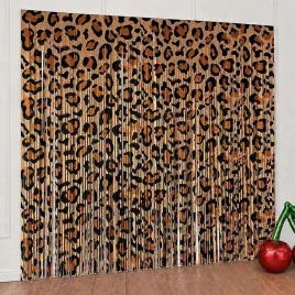 kurtyna-girlanda-tlo-z-fredzlami-motywem-geparda-200x100cm-czarny-brazowy