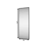 lustro-scienne-eltap-aruba-prostokatne-175x65-cm-duze-czarne-do-salonu-wysokosc-175-mm
