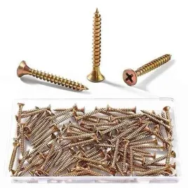 wkrety-do-drewna-z-lbem-plaskim-m35x30-mm-kolor-zolty-100-sztuk
