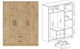 szafa-uchylna-meblar-smart-150-cm-dab-artisan-trzydrzwiowa-2-szuflady-glebokosc-mebla-56-cm