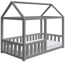 lozko-75x160-cm-vistena-domek-z-materacem-szare