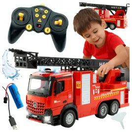 straz-pozarna-ciezarowka-na-zdalne-sterowanie-samochod-auto-leje-wode-pilot