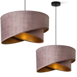 lampa-wiszaca-sufitowa-zyrandol-z-abazurem-welurowym-roz-zloto-do-salonu