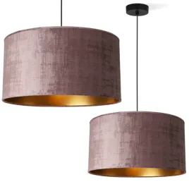 lampa-wiszaca-sufitowa-zyrandol-z-abazurem-welurowym-roz-zloto-do-sypialni