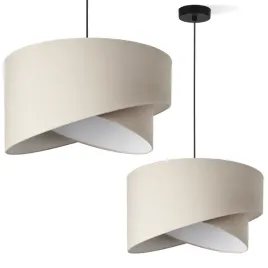lampa-wiszaca-sufitowa-zyrandol-z-abazurem-kaszmirowy-bezowy-skos-do-salonu