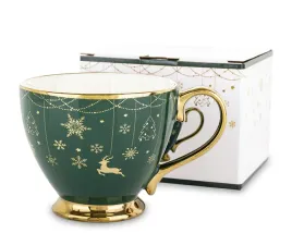 kubek-christmas-porcelanowy-zielono-zloty-9x14x11-cm