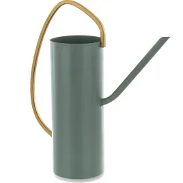 konewka-dekoracyjna-metalowa-26-cm-odcienie-zieleni-i-zlota