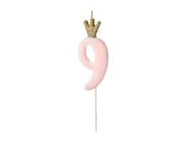 swieczka-urodzinowa-partydeco-cyferka-9-jasnorozowa-95-cm