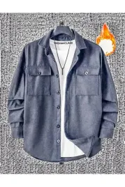 casual-granatowa-koszula-meska-z-kieszeniami-i-guzikami-m-5ia