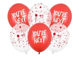 balony-lateksowe-partydeco-you-re-next-30-cm-6-szt
