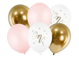 balony-one-pastel-pale-pink-30-cm-6-szt