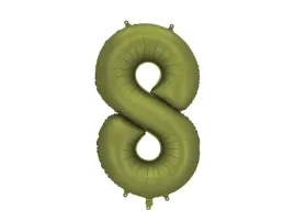 balon-foliowy-cyfra-8-oliwkowy-86-cm
