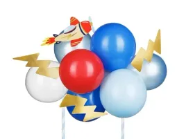 balonowy-topper-na-tort-samolot-partydeco-mix-29-cm
