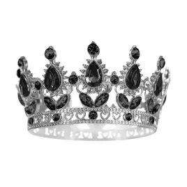 korona-na-tort-czarna-z-krysztalkami-10-cm