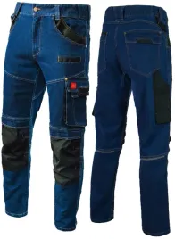 spodnie-robocze-jeans-stretch-elastyczne-mocne-duzo-kieszeni