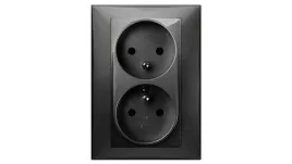 santra-gniazdo-2x2p-z-monolit-z-ramka-podtynkowe-czarny-4135-09