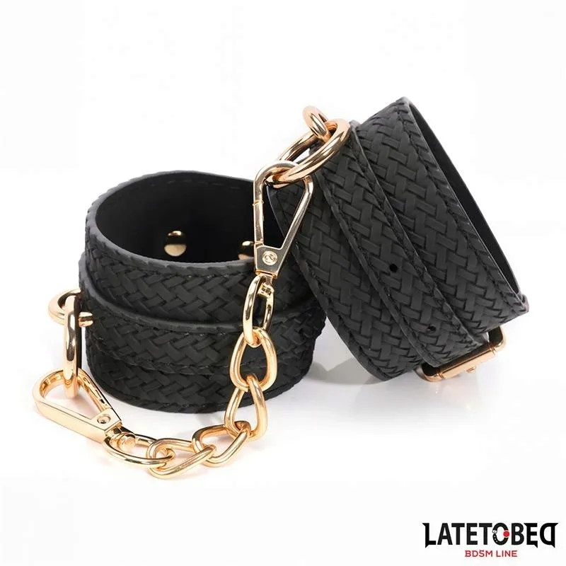 weaving-patterns-ankle-cuff-golden-chain-waga-z-opakowaniem-0-2-kg