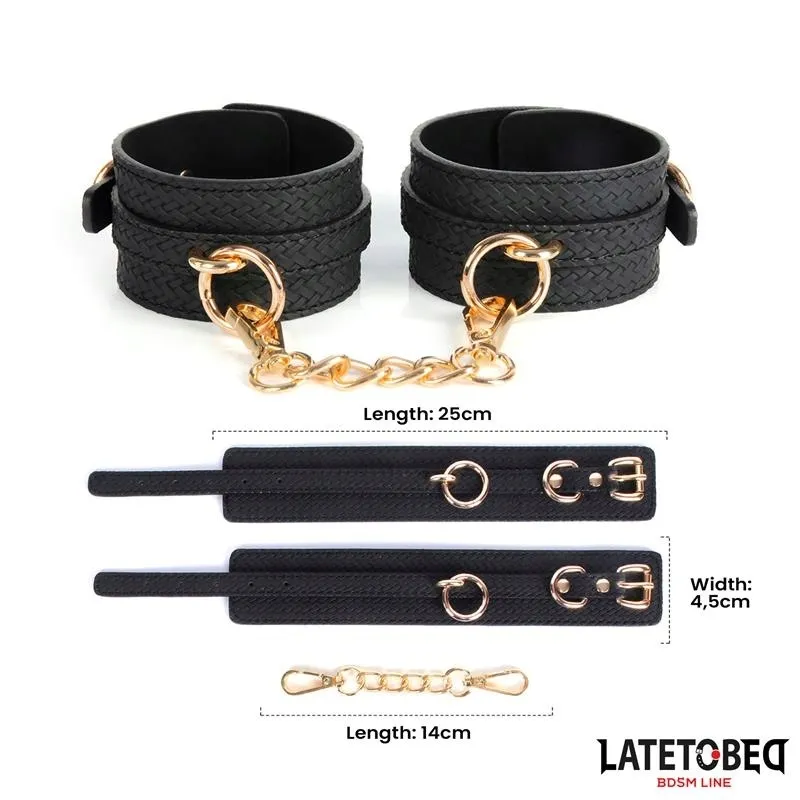 weaving-patterns-ankle-cuff-golden-chain-waga-z-opakowaniem-0-2-kg