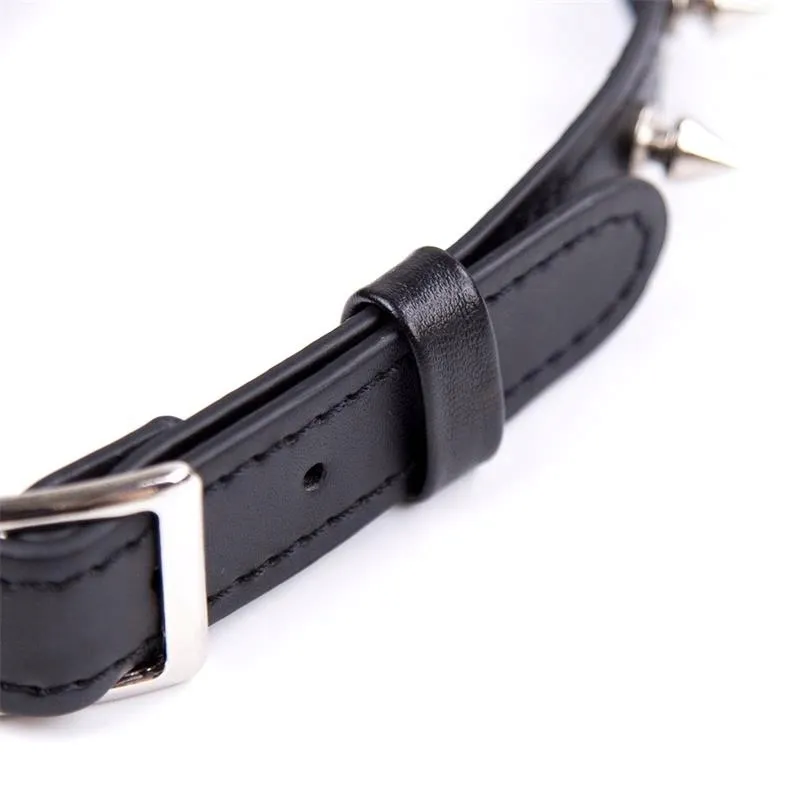 collar-with-spikes-adjustable-43-cm-black