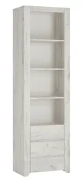 regal-angel-typ-11-meble-wojcik-waski-szuflady-polki-dab-white-bialy