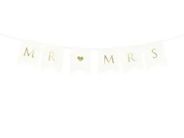 baner-mr-mrs-bialy-zlote-litery-15x85cm