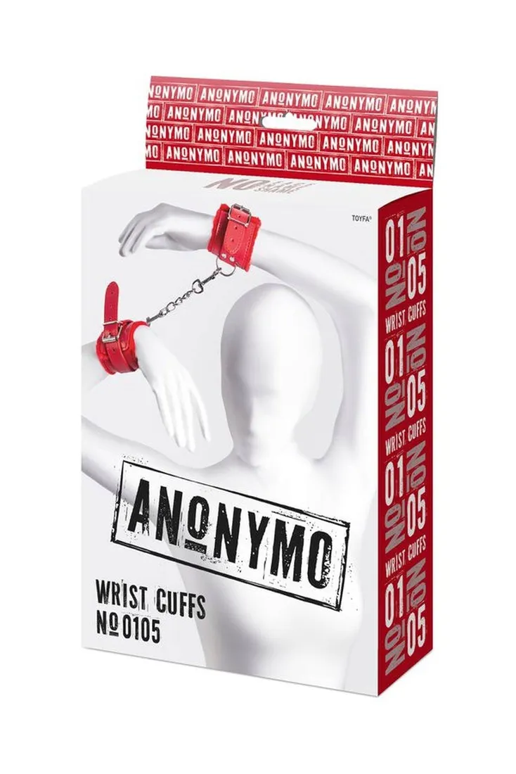 anonymo-handcuffs-pu-leather-red-27-cm