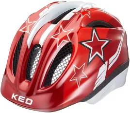kask-ked-meggy-dzieciecy-czerwony-s-46-51-gwiazdki