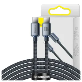 kabel-usb-c-do-usb-c-baseus-crystal-shine-100w-2m-czarny