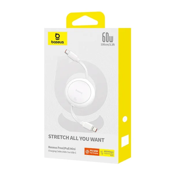 kabel-usb-baseus-free2pull-mini-usb-c-do-usb-c-60w-1-bialy-marka-baseus