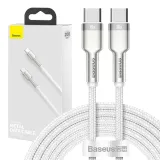 kabel-usb-c-do-usb-c-baseus-cafule-100w-2m-bialy
