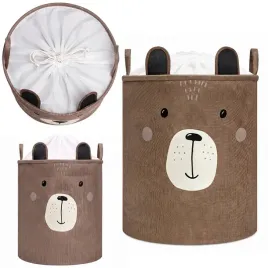 kosz-skladany-na-zabawki-pojemnik-worek-na-pranie-mis-braz-organizer-50-cm