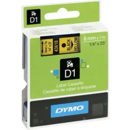 tasma-dymo-d1-6mm-7m-zolta-czarny-tekst
