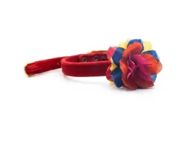 obroza-czerwona-z-kolorowym-kwiatkiem-1cm-34cm
