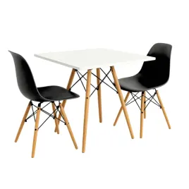 zestaw-stol-dsw-80x80-bialy-2-czarne-krzesla-milano