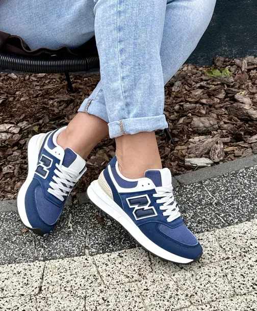 Granatowe adidasy damskie buty sportowe N LANCES [Rozmiar: 39]