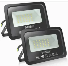 extrastar-potezny-zewnetrzny-reflektor-led-ip65-zewnetrzny-reflektor-led-ogrod-patio-park-garaz-2-elementy-3000k-30w