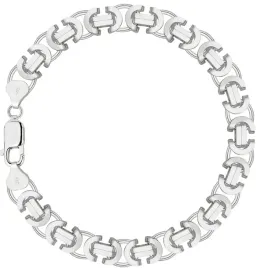 bransoletka-srebrna-meska-diamentowana-splot-krolewski-etruska-850-mm