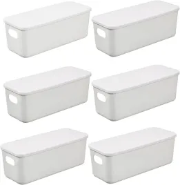 6x-pudelko-do-przechowywania-z-pokrywka-podluzne-biale-uniwersalne-28-cm