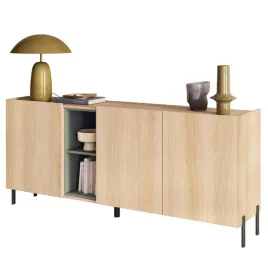 komoda-wloska-3-drzwiowa-dab-lindberg-zielona-szalwia-180cm-kreando